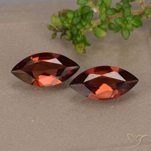 1.83ctw Natural Deep Red Pyrope Garnet, Marquise, VVS-VS