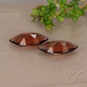 Pyrope Garnet Gemstones in 10 x 5.1 mm Size for Sale, Pyrope Garnet Stones in Deep Red Color