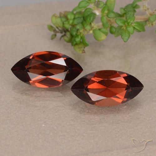 2.80ctw Natural Dark Red Pyrope Garnet, Marquise, VVS-VS