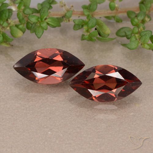 2.48ctw Natural Dark Red Pyrope Garnet, Marquise, VVS-VS