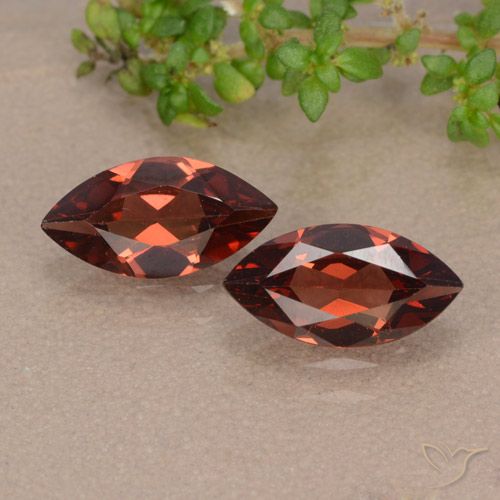 2.21ctw Natural Dark Red Pyrope Garnet, Marquise, VVS-VS