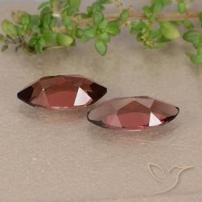 Pyrope Garnet Gemstones in 10 x 5 mm Size for Sale, Pyrope Garnet Stones in Dark Red Color