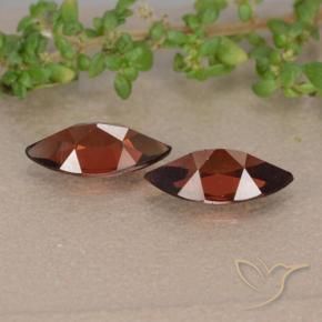 Pyrope Garnet Gemstones in 9.9 x 5.1 mm Size for Sale, Pyrope Garnet Stones in Deep Scarlet Red Color