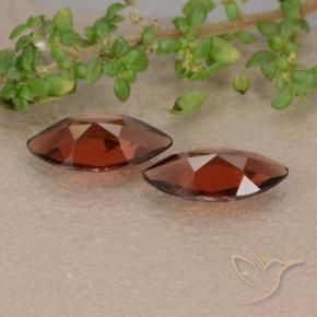 Pyrope Garnet Gemstones in 10.1 x 5.1 mm Size for Sale, Pyrope Garnet Stones in Medium Red Color
