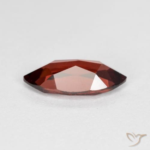 Pyrope Garnet Gemstone in 9.9 x 5 mm Size for Sale, Pyrope Garnet Stone in Deep Red Color
