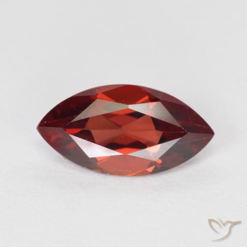 1.32ct Natural Dark Red Pyrope Garnet, Marquise, VVS-VS