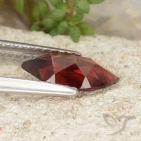 Pyrope Garnet Gemstone in 10.1 x 5.1 mm Size for Sale, Pyrope Garnet Stone in Deep Red Color