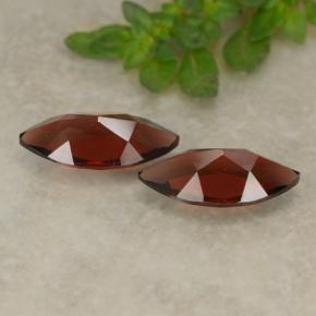 Pyrope Garnet Gemstones in 10 x 5 mm (calibrated) Size for Sale, Pyrope Garnet Stones in Dark Red Color