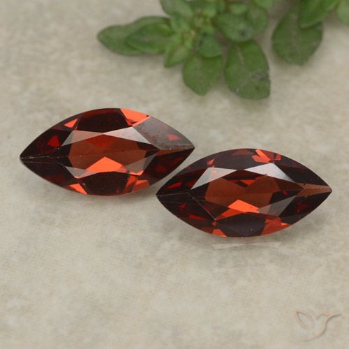 2.04ctw Natural Dark Red Pyrope Garnet, Marquise, VVS-VS