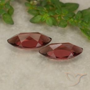 Pyrope Garnet Gemstones in 9.9 x 5 mm Size for Sale, Pyrope Garnet Stones in Deep Scarlet Red Color