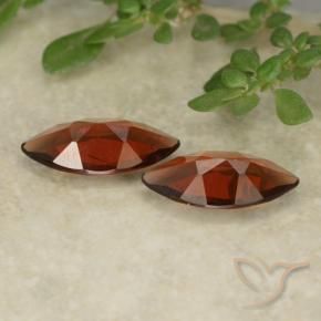 Pyrope Garnet Gemstones in 10 x 5 mm Size for Sale, Pyrope Garnet Stones in Dark Red Color