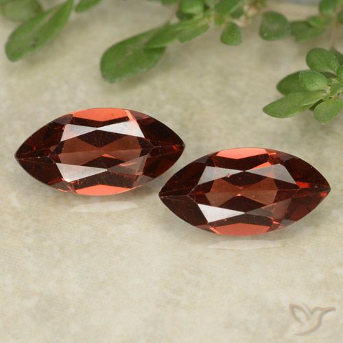 2.47ctw Natural Deep Red Pyrope Garnet, Marquise, VVS-VS