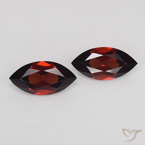 2.31ctw Natural Deep Red Pyrope Garnet, Marquise, VVS-VS