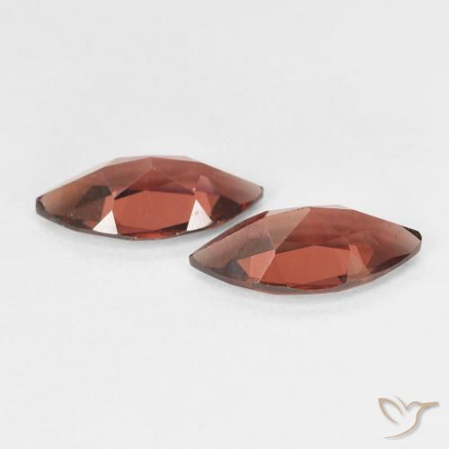Pyrope Garnet Gemstones in 10 x 5 mm (calibrated) Size for Sale, Pyrope Garnet Stones in Sangria Red Color