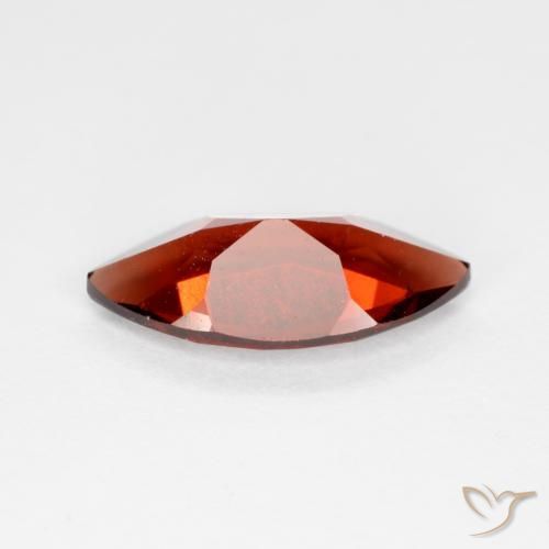 Pyrope Garnet Gemstone in 10.1 x 5.1 mm Size for Sale, Pyrope Garnet Stone in Deep Red Color