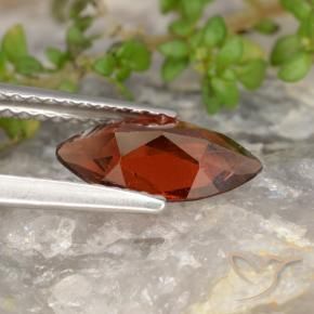 Pyrope Garnet Gemstone in 10.2 x 5.1 mm Size for Sale, Pyrope Garnet Stone in Deep Scarlet Red Color