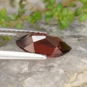 Pyrope Garnet Gemstone in 9.9 x 5.1 mm Size for Sale, Pyrope Garnet Stone in Deep Red Color