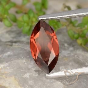1.14 ct Red Pyrope Garnet Stone, Natural Pyrope Garnet in Marquise Facet Shape for Sale