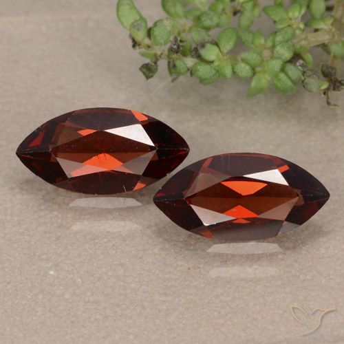2.27ctw Natural Dark Red Pyrope Garnet, Marquise, VVS-VS