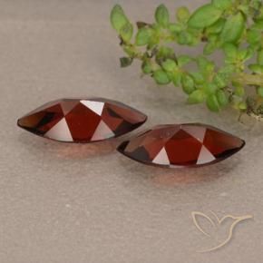 Pyrope Garnet Gemstones in 10 x 5 mm Size for Sale, Pyrope Garnet Stones in Sangria Red Color