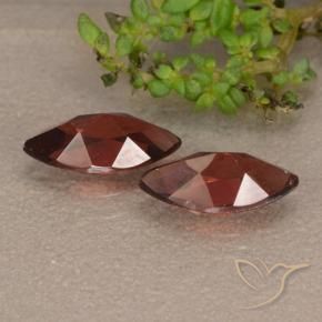 Pyrope Garnet Gemstones in 10.1 x 5.1 mm Size for Sale, Pyrope Garnet Stones in Sangria Red Color