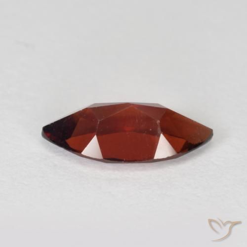 Pyrope Garnet Gemstone in 9.9 x 4.9 mm Size for Sale, Pyrope Garnet Stone in Dark Red Color