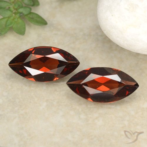 2.04ctw Natural Deep Red Pyrope Garnet, Marquise, VVS-VS