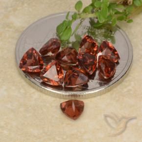 Pyrope Garnet Gemstones in 4 x 4 mm (calibrated) Size for Sale, Pyrope Garnet Stones in Medium Red Color
