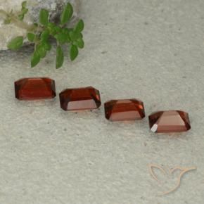 Pyrope Garnet Gemstones in 6 x 4 mm (calibrated) Size for Sale, Pyrope Garnet Stones in Sangria Red Color