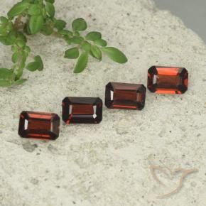 2.24 ctw Red Pyrope Garnet Stones, Natural Pyrope Garnet in Octagon Step Cut Shape for Sale