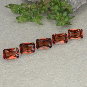 2.76 ctw Red Pyrope Garnet Stones, Natural Pyrope Garnet in Octagon / Scissor Cut Shape for Sale