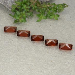 Pyrope Garnet Gemstones in 6 x 4 mm (calibrated) Size for Sale, Pyrope Garnet Stones in Deep Red Color