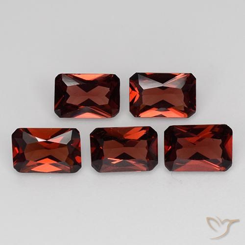 2.76ctw Natural Dark Red Pyrope Garnet, Emerald Cut, VVS-VS
