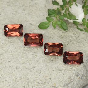 2.28 ctw Red Pyrope Garnet Gemstones, Pyrope Garnet Gems in Octagon / Scissor Cut Shape for Sale.