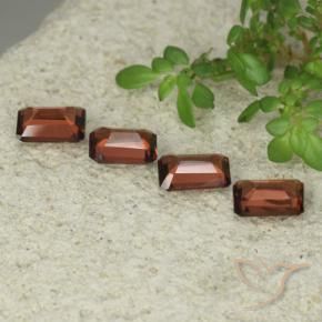 Pyrope Garnet Gemstones in 6 x 4 mm (calibrated) Size for Sale, Pyrope Garnet Stones in Deep Red Color