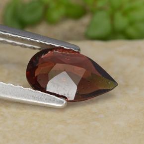 Pyrope Garnet Gemstone in 8.1 x 4.9 mm Size for Sale, Pyrope Garnet Stone in Deep Red Color
