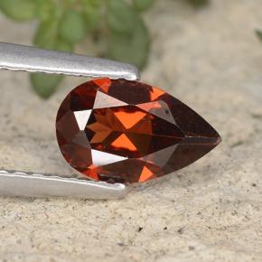 0.8ct Pear Facet Red Pyrope Garnet for sale thumb image of 0.8ct Pear Facet Red Pyrope Garnet (ID: 487453)