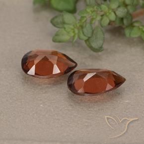 Pyrope Garnet Gemstones in 8 x 5 mm (calibrated) Size for Sale, Pyrope Garnet Stones in Sangria Red Color