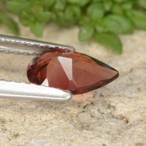 Pyrope Garnet Gemstone in 8 x 5.1 mm Size for Sale, Pyrope Garnet Stone in Merlot Red Color