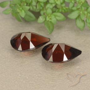 Pyrope Garnet Gemstones in 8 x 5 mm (calibrated) Size for Sale, Pyrope Garnet Stones in Deep Red Color