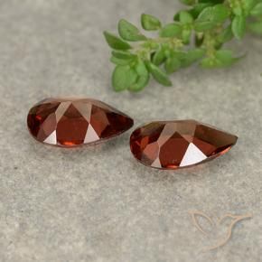 Pyrope Garnet Gemstones in 8 x 5 mm (calibrated) Size for Sale, Pyrope Garnet Stones in Deep Red Color