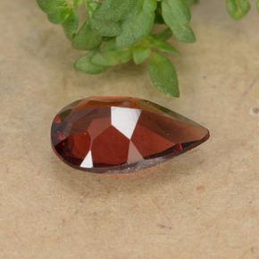 Pyrope Garnet Gemstone in 8.1 x 5.1 mm Size for Sale, Pyrope Garnet Stone in Red Color