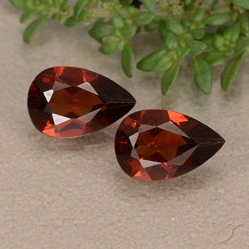 1.98ctw Natural Merlot Red Pyrope Garnet, Pear Shape, VVS-VS