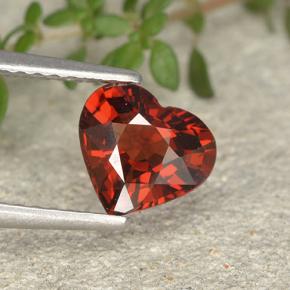 1.2ct Heart Facet Red Pyrope Garnet for sale thumb image of 1.2ct Heart Facet Red Pyrope Garnet (ID: 495428)