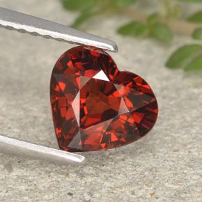 1.6ct Heart Facet Red Pyrope Garnet for sale thumb image of 1.6ct Heart Facet Red Pyrope Garnet (ID: 495439)