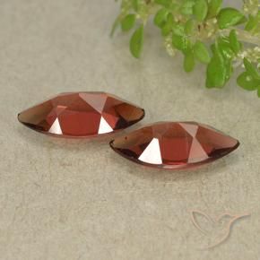 Pyrope Garnet Gemstones in 10 x 5 mm Size for Sale, Pyrope Garnet Stones in Deep Berry Red Color