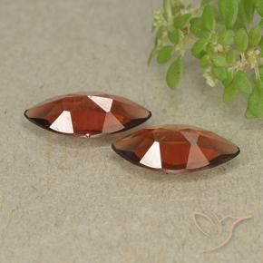 Pyrope Garnet Gemstones in 9.9 x 4.9 mm Size for Sale, Pyrope Garnet Stones in Bright Red Color