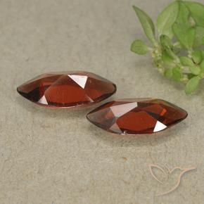 Pyrope Garnet Gemstones in 10 x 5 mm Size for Sale, Pyrope Garnet Stones in Sangria Red Color