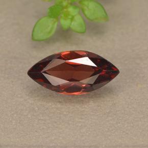 Currant Red Granato piropo Gem - 1.1ct Marquise sfaccettato (ID: 498318)