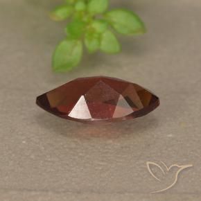 Pyrope Garnet Gemstone in 10 x 5.2 mm Size for Sale, Pyrope Garnet Stone in Deep Red Color